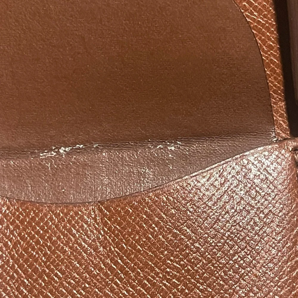 LOUIS VUITTON Monogram Porte Monnaie Cubette Coin Case Wallet/Coin Purse mini